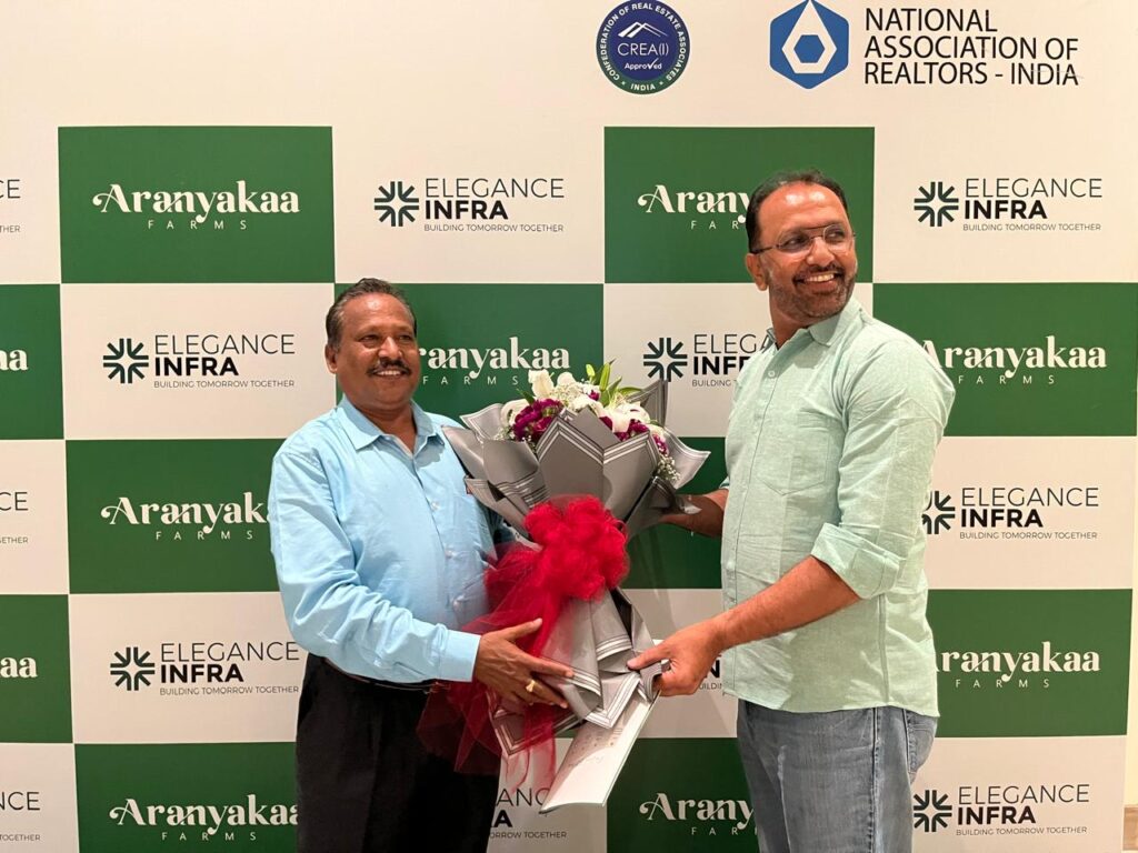 Govind Raj at a National Association of Realtors India event